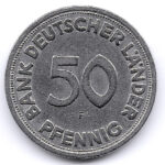 Foto 08, 50 Pfennig von 1949 VS