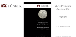 Künker’s eLive Premium Auction 332 in Films