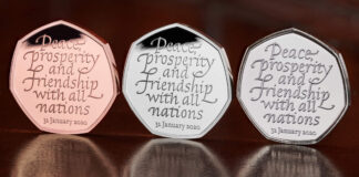 Finally: The Royal Mint Issues Brexit Coins