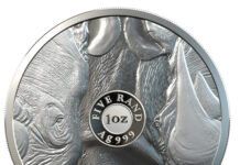 South African Mint Helps Saving the Rhinos