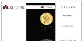 Künker’s Spring Auctions 333-336 in Films