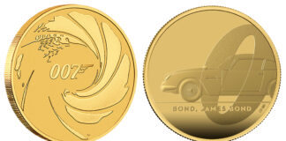 Perth Mint and Royal Mint Honour Fictitious Agent 007