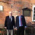 01Colin and Simon at Chawton, the home of Jane Austen, in November 2014