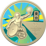 02_2020 $1 Australian Paralympic Team Ambassador Coloured Frosted Uncirculated Coin_REV