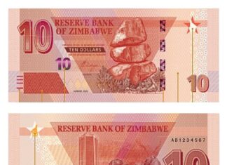 Zimbabwe Introduces Larger Denomination Dollar Banknotes