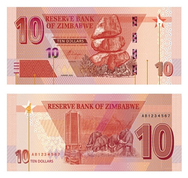 Zimbabwe Introduces Larger Denomination Dollar Banknotes CoinsWeekly
