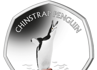 New Pobjoy 50 Pence Coin Series Featuring Penguins