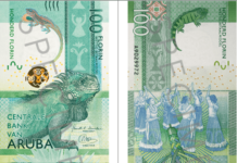 Aruba Wins IBNS 2019 Bank Note of the Year Award