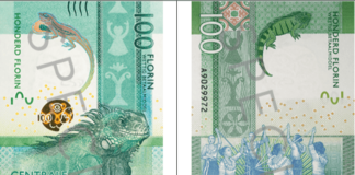 Aruba Wins IBNS 2019 Bank Note of the Year Award