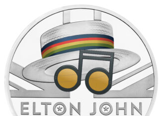 Elton John Celebrated on UK Commemorative Coin