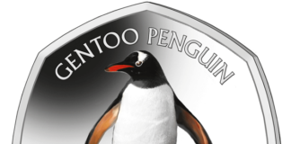 Pobjoy’s Second Coin in the 50p Penguin Series Has Been Released