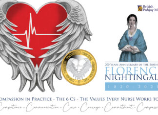 Florence Nightingale Commemorated by Pobjoy Mint