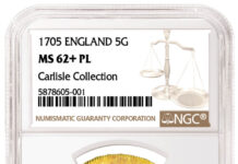 NGC-Certified English Gold Coin Realizes Over $300,000 in Spink Sale