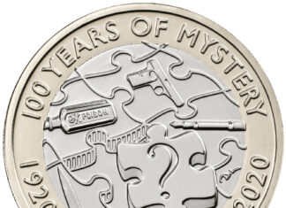 Royal Mint Celebrates Agatha Christie