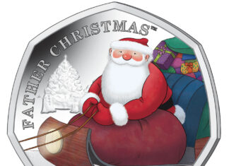 Pobjoy Mint Continues Father Christmas Collection