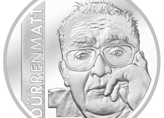 Swissmint Honours Friedrich Dürrenmatt