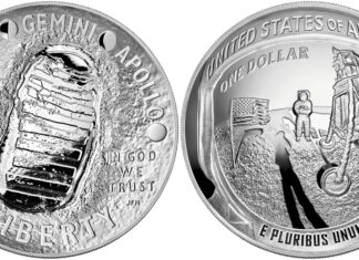 US Coin “Moon Landing” Is Coin of the Year 2021