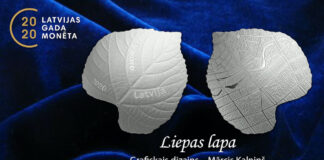 Latvia’s Coin of the Year 2020 is “Linden leaf”