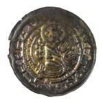 Brakteat aus der ersten Regierungszeit Bischof Ulrichs I.