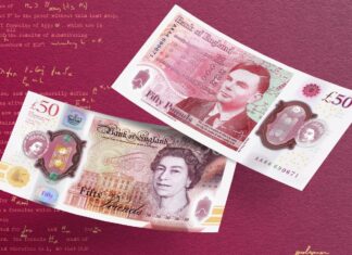 Bank of England Unveils New Turing £50 Banknote