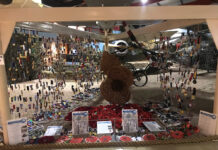 Army Flying Museum Shows Mass Art Installation of Mini Medals