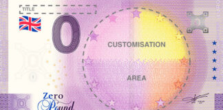 Customize Your £0 Souvenir Note