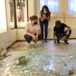 01-1.Beirut Glass Project – assessing the damage after the removal of the case