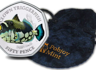 Pobjoy’s Clown Triggerfish Concludes Sea Creatures Series