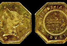 New 1854 Period 1 California Fractional Gold Dollar Variety Discovered