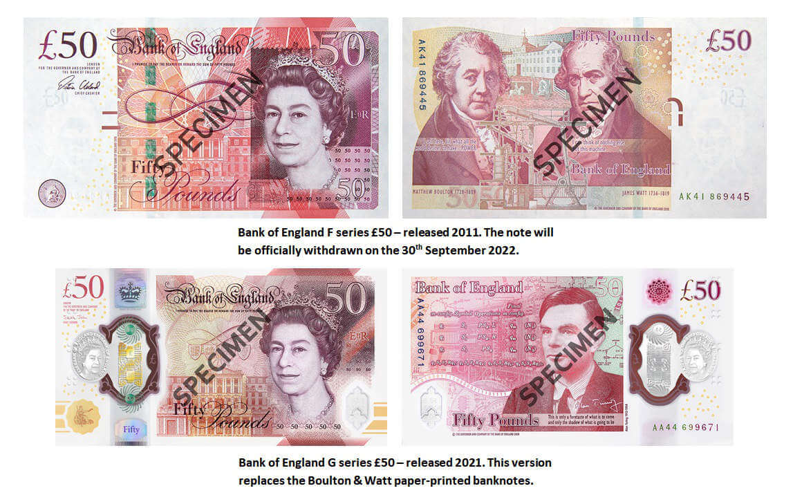 Countdown For British Paper Banknotes CoinsWeekly