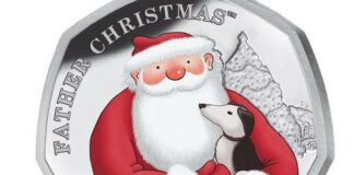 Pobjoy Continues Raymond Briggs’ Father Christmas Collection