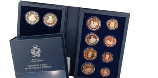 San Marino’s Official Coin Set 2021 With 2 Euro Commemorative Coins
