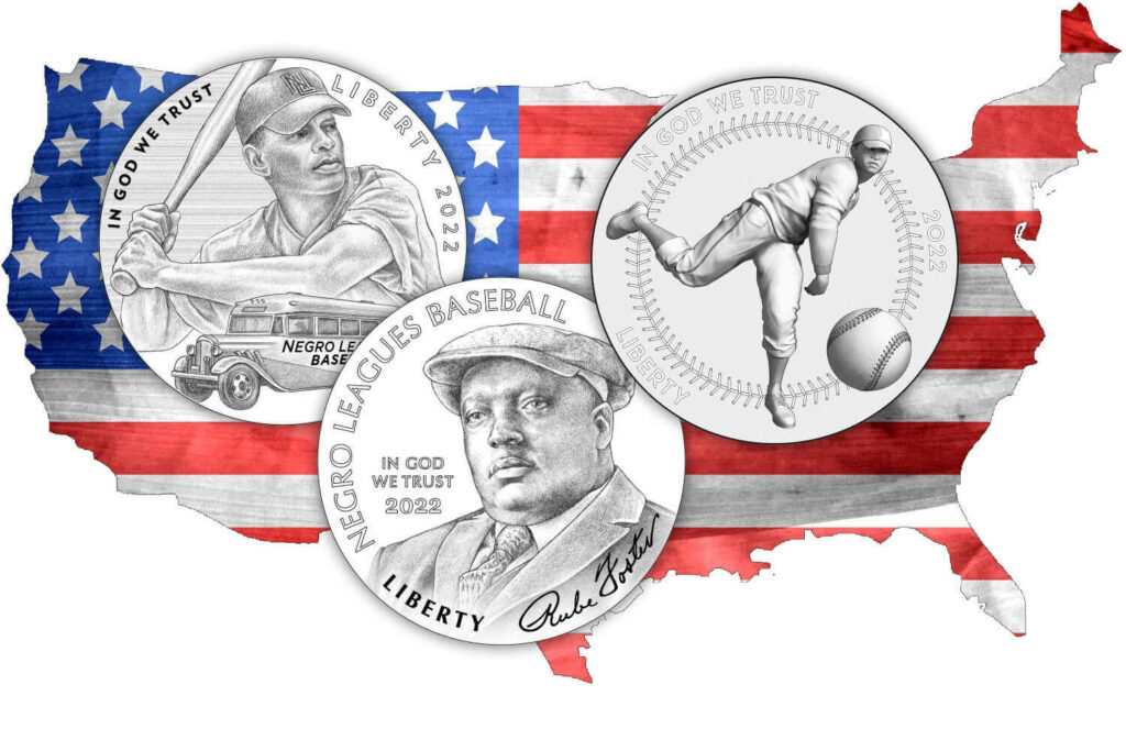 The Designs of the U.S. Mint’s 2022 Negro Leagues Baseball Coin Program