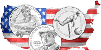 The Designs of the U.S. Mint’s 2022 Negro Leagues Baseball Coin Program