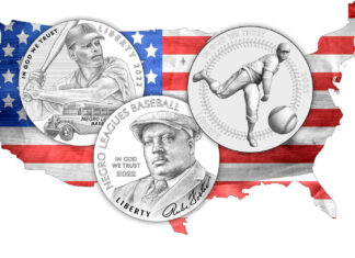 The Designs of the U.S. Mint’s 2022 Negro Leagues Baseball Coin Program