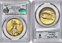 Iconic Saint-Gaudens Ultra High Relief Gold Coin Sells for $4.75 Million