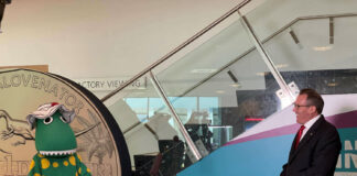 A Dinosaur Mints The World’s First Coin of 2022