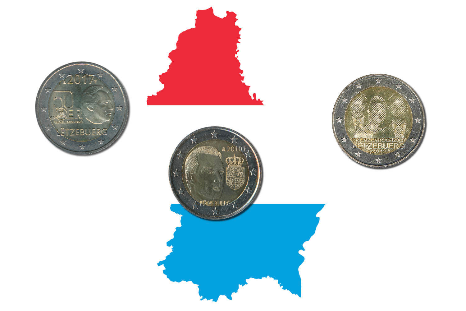 Details about   Luxembourg 2 euro coin 2019 "100 years Universal Suffrage" UNC 