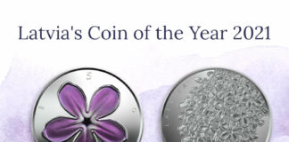 This is Latvia’s “Coin of the Year 2021”