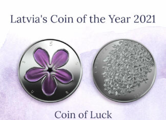 This is Latvia’s “Coin of the Year 2021”
