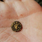 04-Imitatie madelinus munt uit het midden van de 7e eeuw