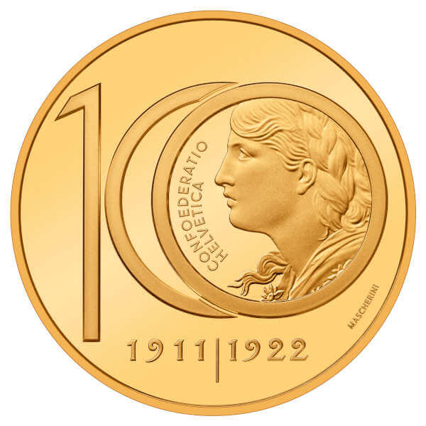 Swiss Gold Coin Commemorates the Last 10 Franc Vreneli CoinsWeekly