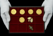 Metal Detectoring Couple Finds Gold Coins