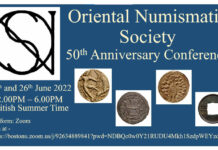 Oriental Numismatic Society Celebrates 50th Anniversary