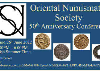 Oriental Numismatic Society Celebrates 50th Anniversary