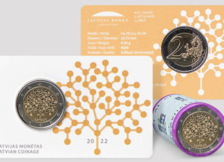 “Financial Literacy” is Latvia’s New 2 Euro Commemorative Coin