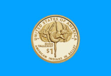 This is the 2023 Native American $1 Coin Reverse Design