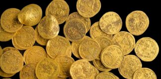 Hoard of Byzantine Gold Coins Found at Banias