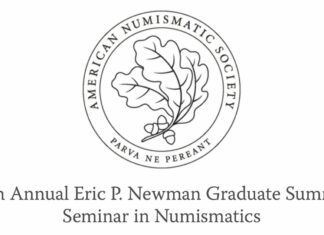 Apply for the ANS Summer Seminar in Numismatics 2023
