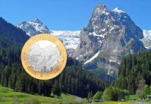 Switzerland Issues Bi-metal Coin “Rosenlaui Glacier”
